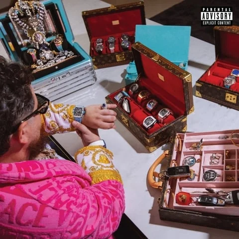 Pochette officielle de Fausse Richesse, Tractopelle Musik avec Coyote Jo Bastard et Tmax