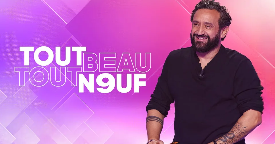 Cyril Hanouna sur le visuel officiel de Tout beau, tout n9uf